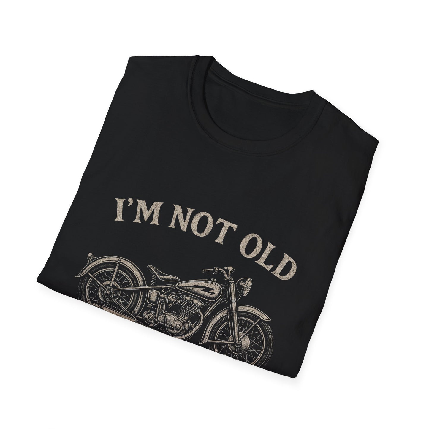 i'm not old i'm classic - Retro Motorcycle Tee