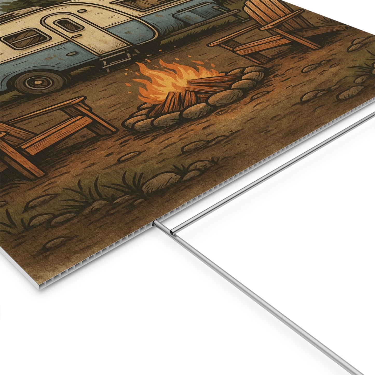 Personalized Camping Sign| Outdoor Decor