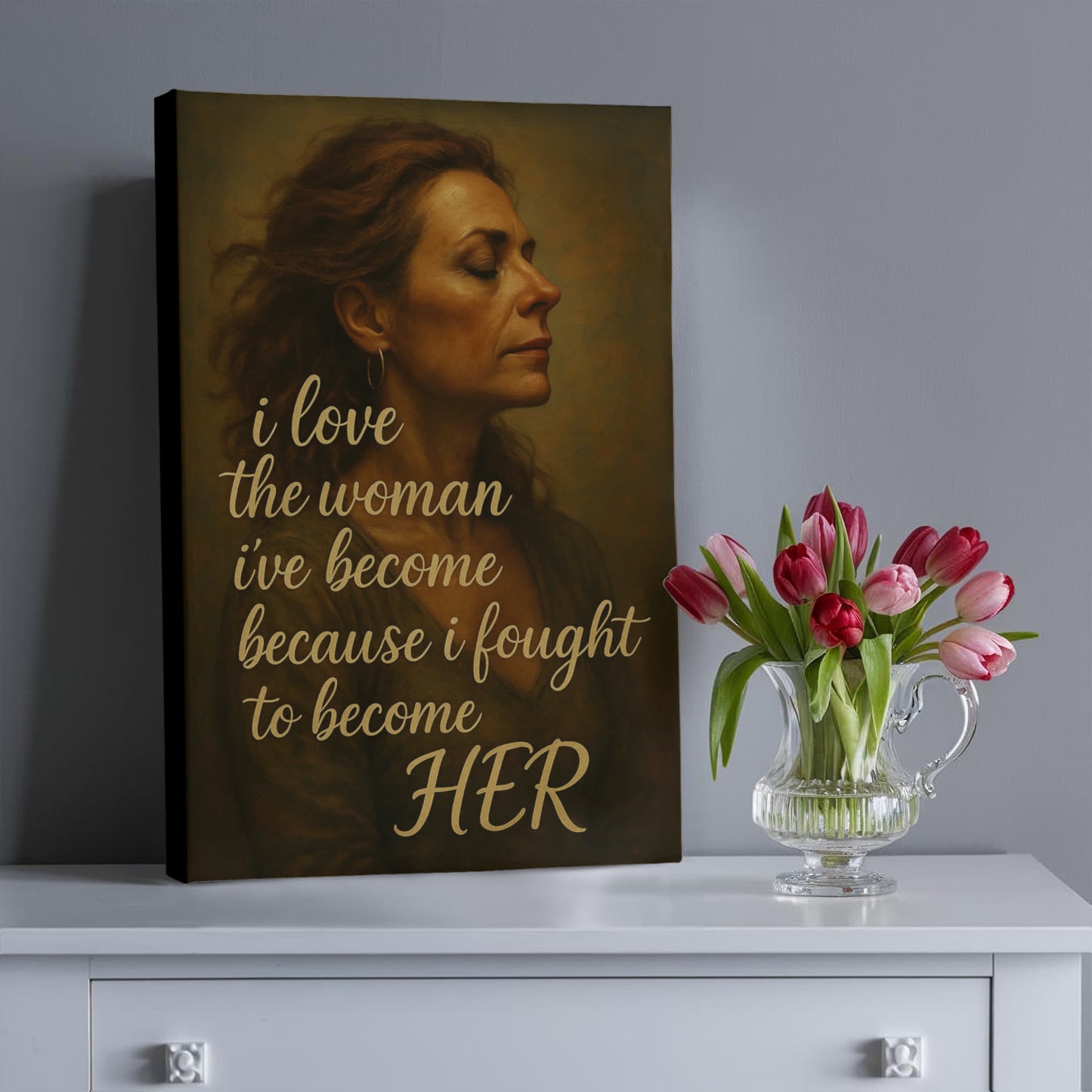 16"x20" Wrapped Canvas – Turn Your Photo Into a Powerful Portrait