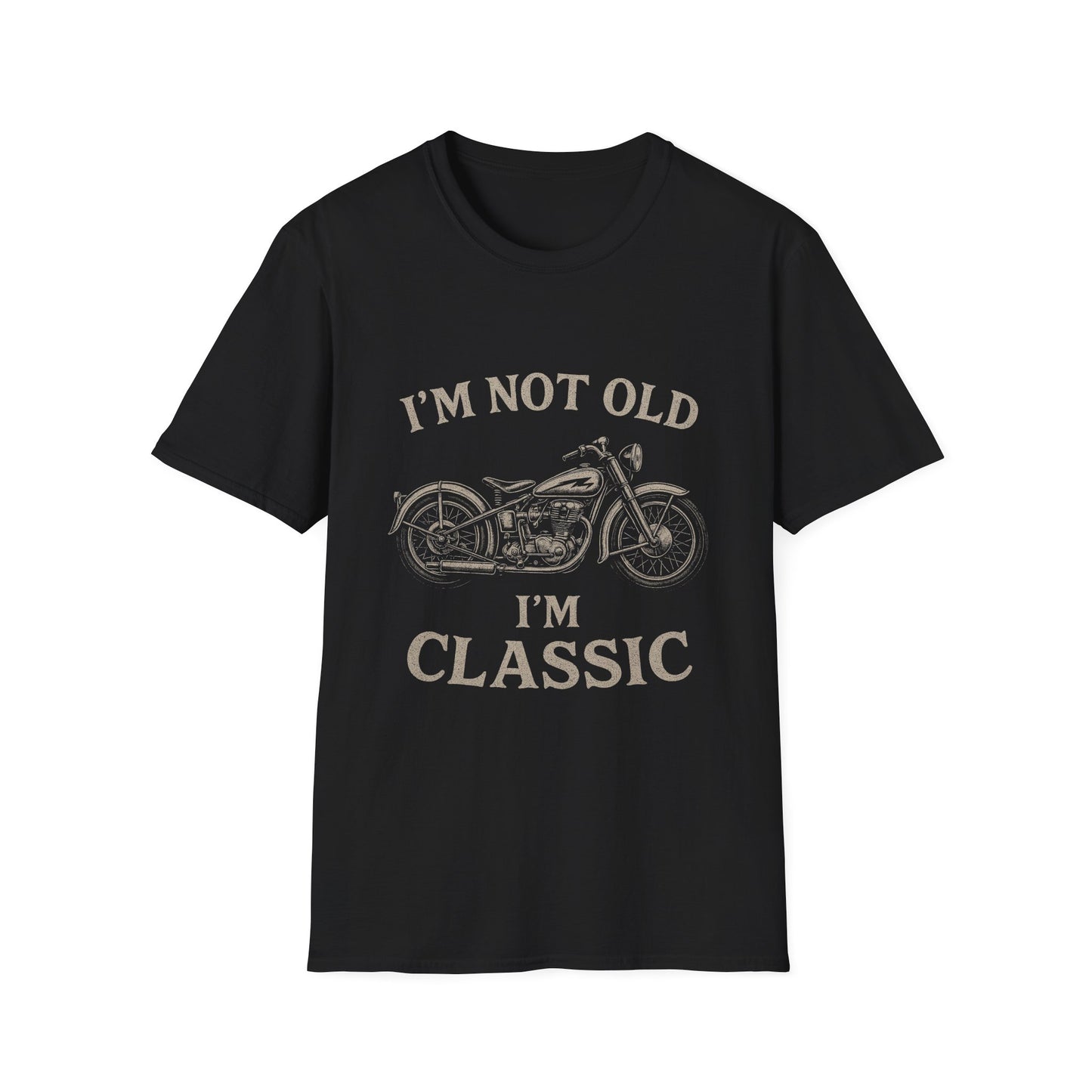i'm not old i'm classic - Retro Motorcycle Tee