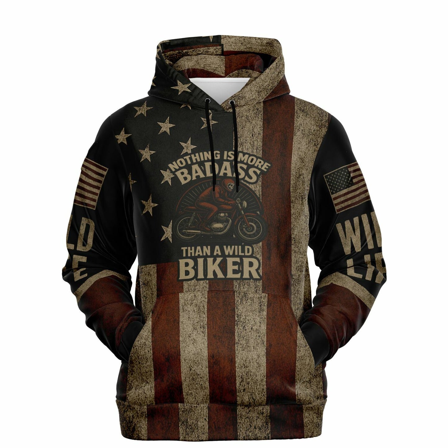 Wild Biker" – Premium Hoodie