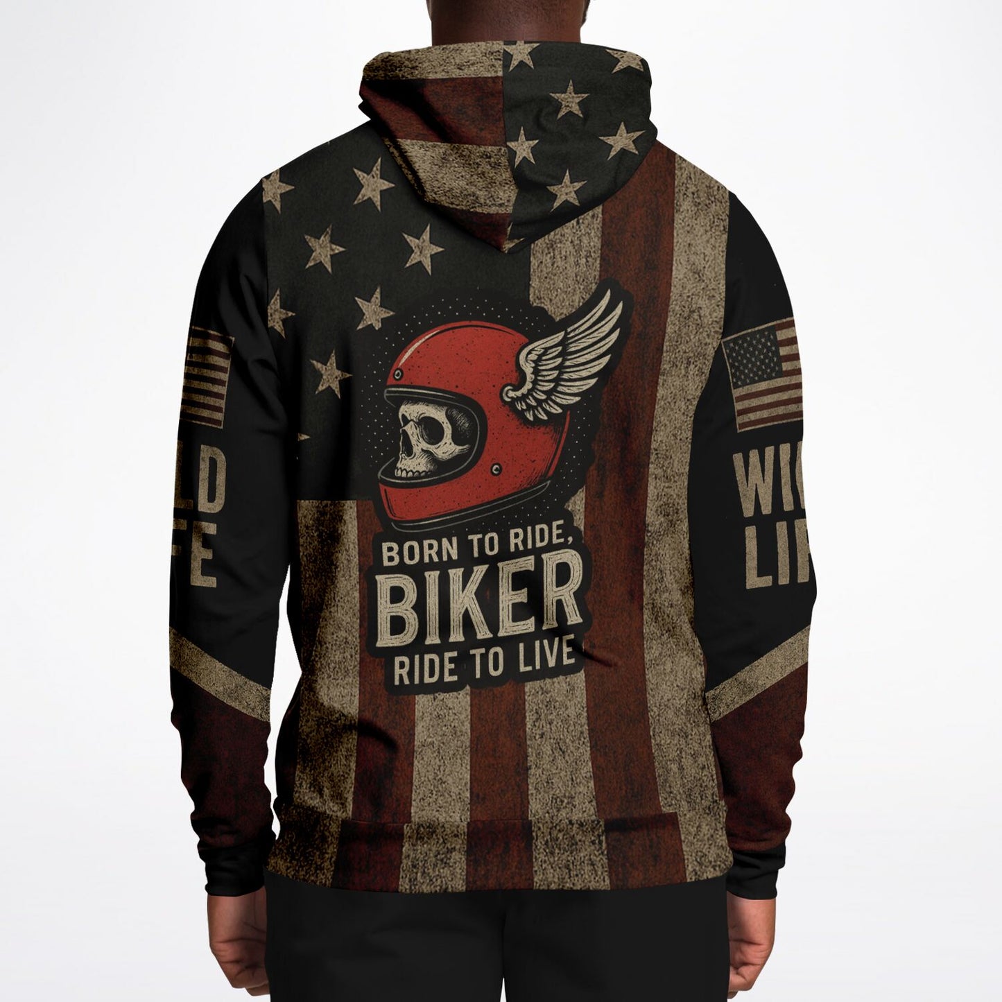 Wild Biker" – Premium Hoodie