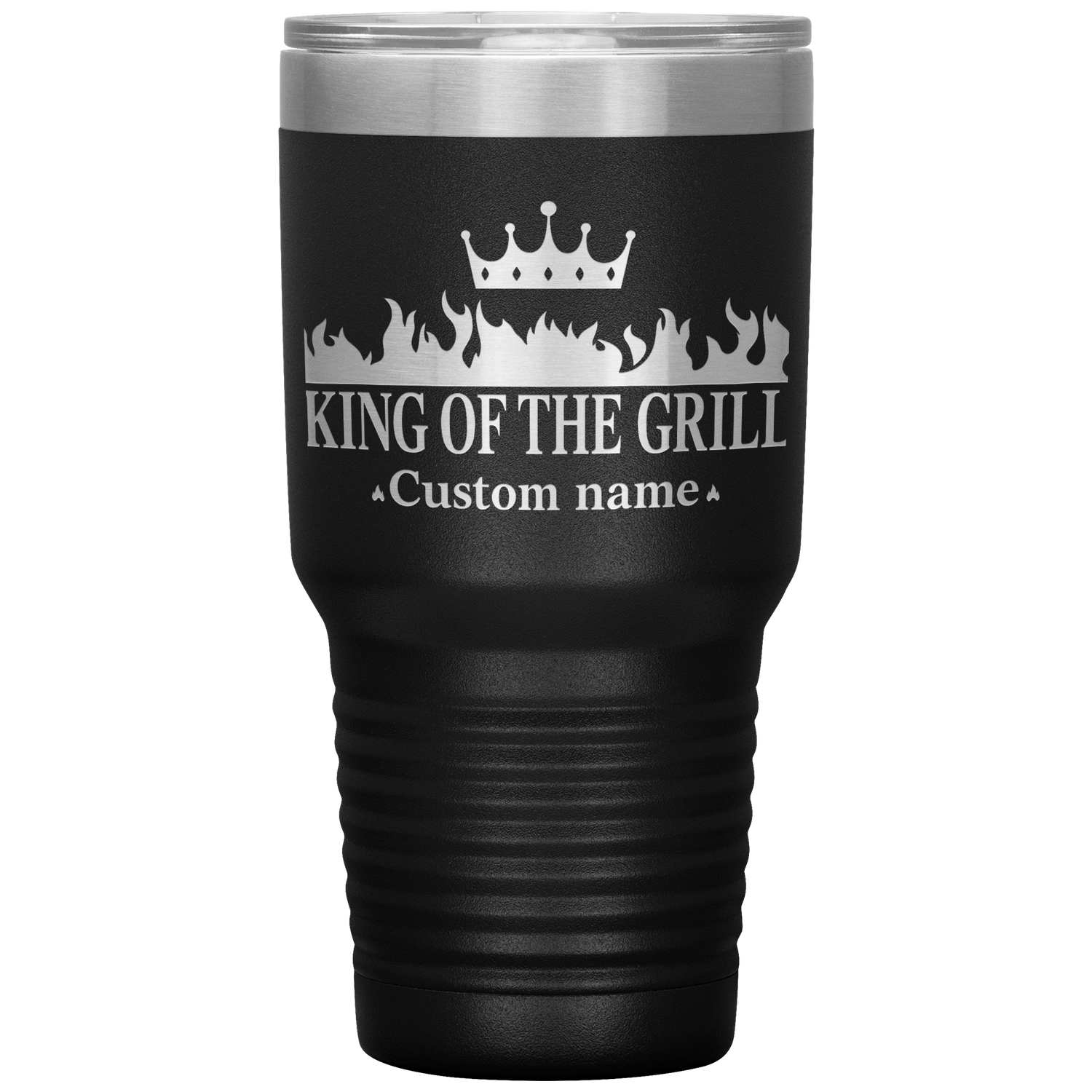Custom_Name__King_of_the_Grill_30oz_I_30oz_Tumbler_Black_Mockup.png