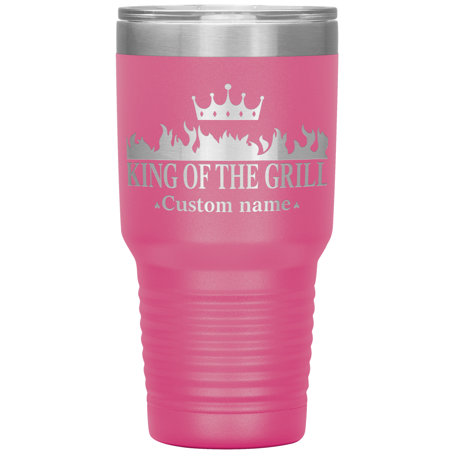 Custom_Name__King_of_the_Grill_30oz_I_30oz_Tumbler_Pink_Mockup.png