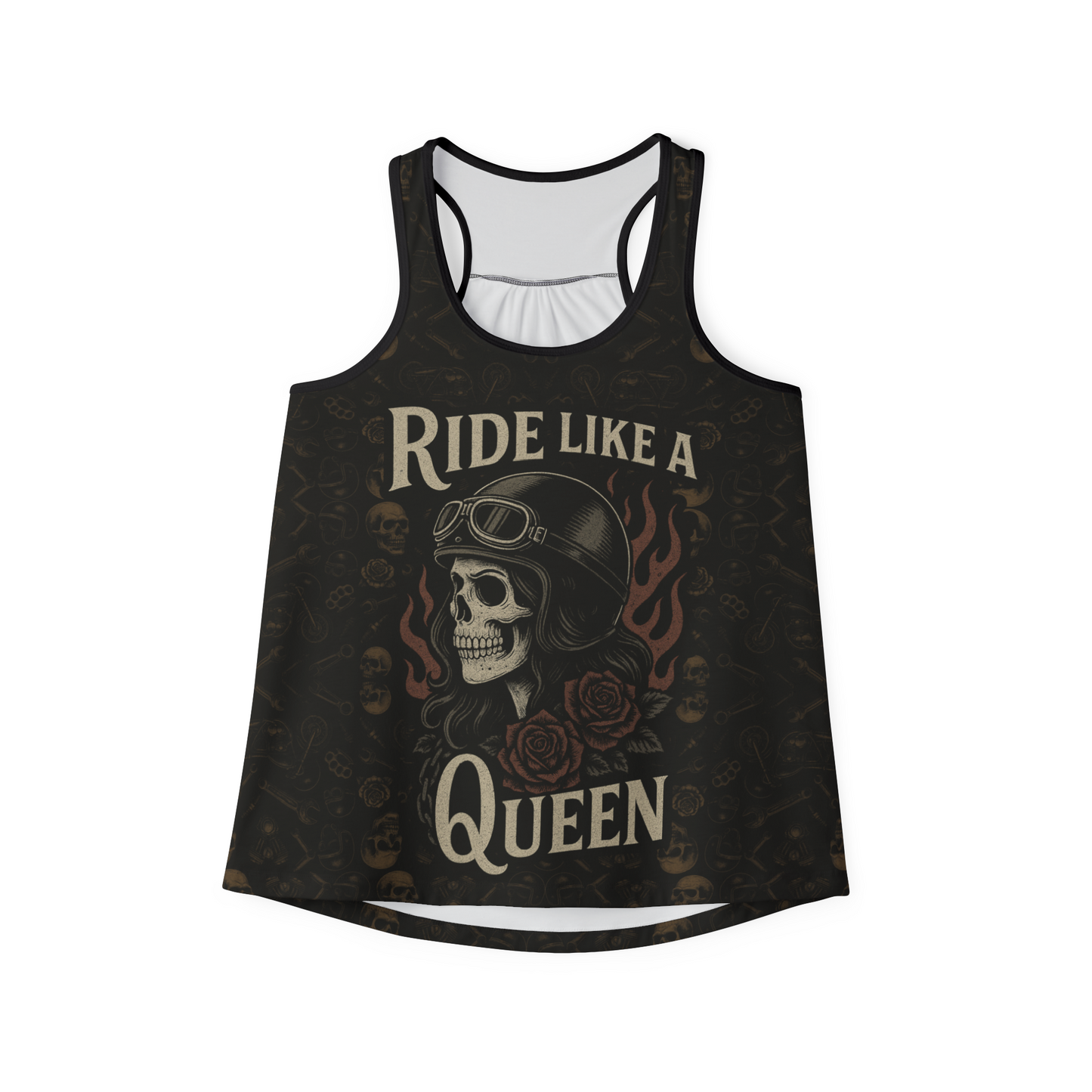Ride Like a Queen Women's Tank Top - Biker Style