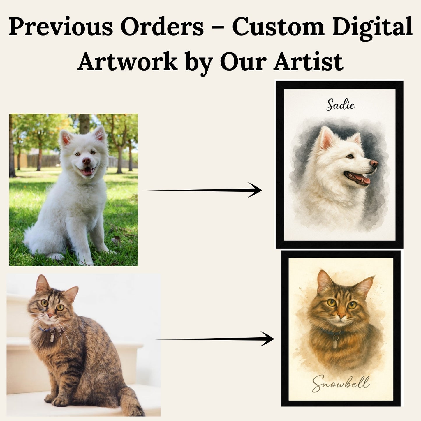 16"x20" Custom Pet Canvas – Your Pet Photo as Art (Ready to Hang)