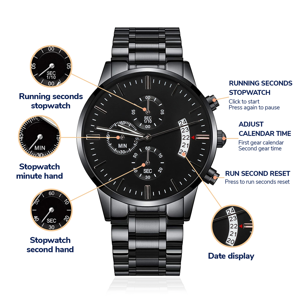 Engraved Watch - DAD