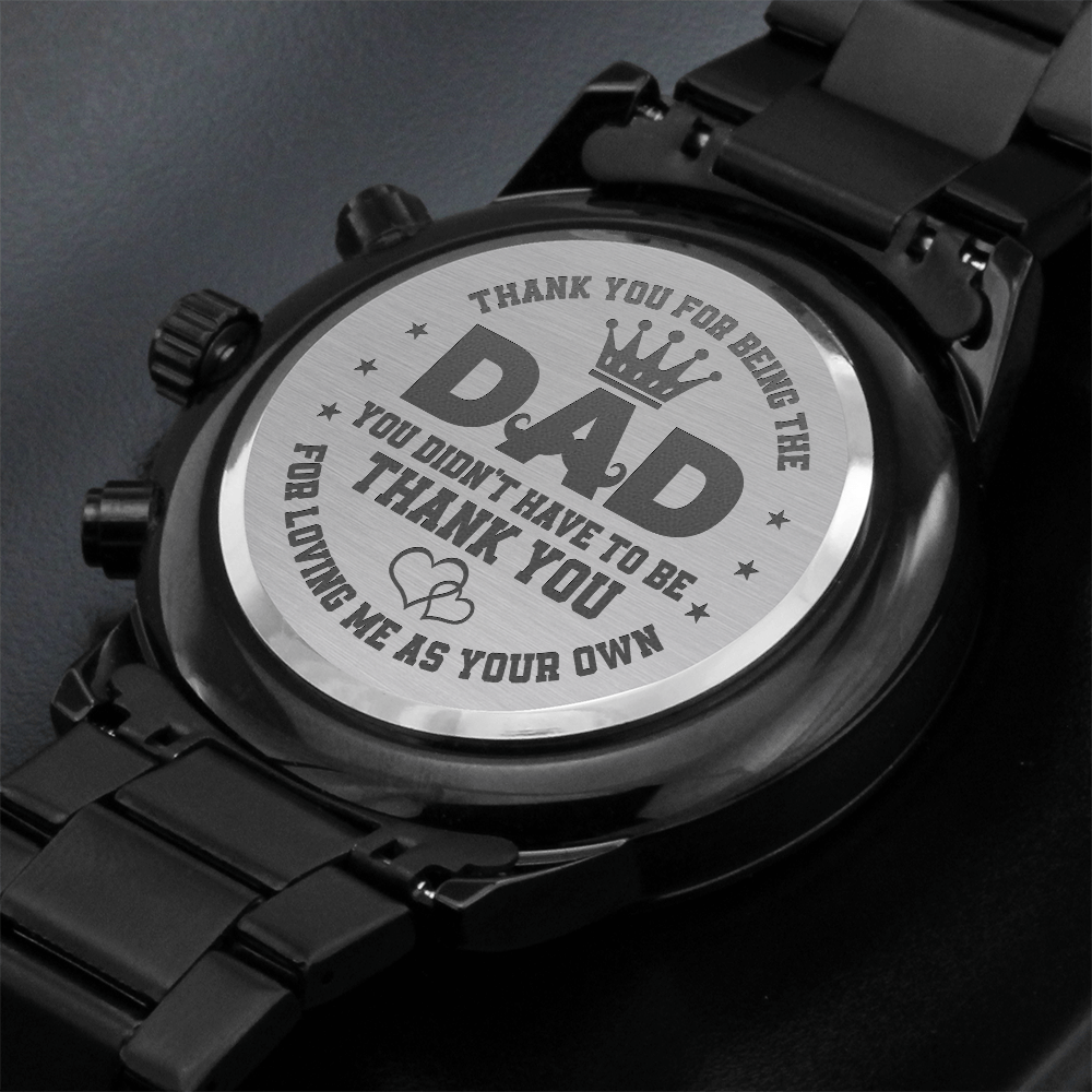 Engraved Watch - DAD