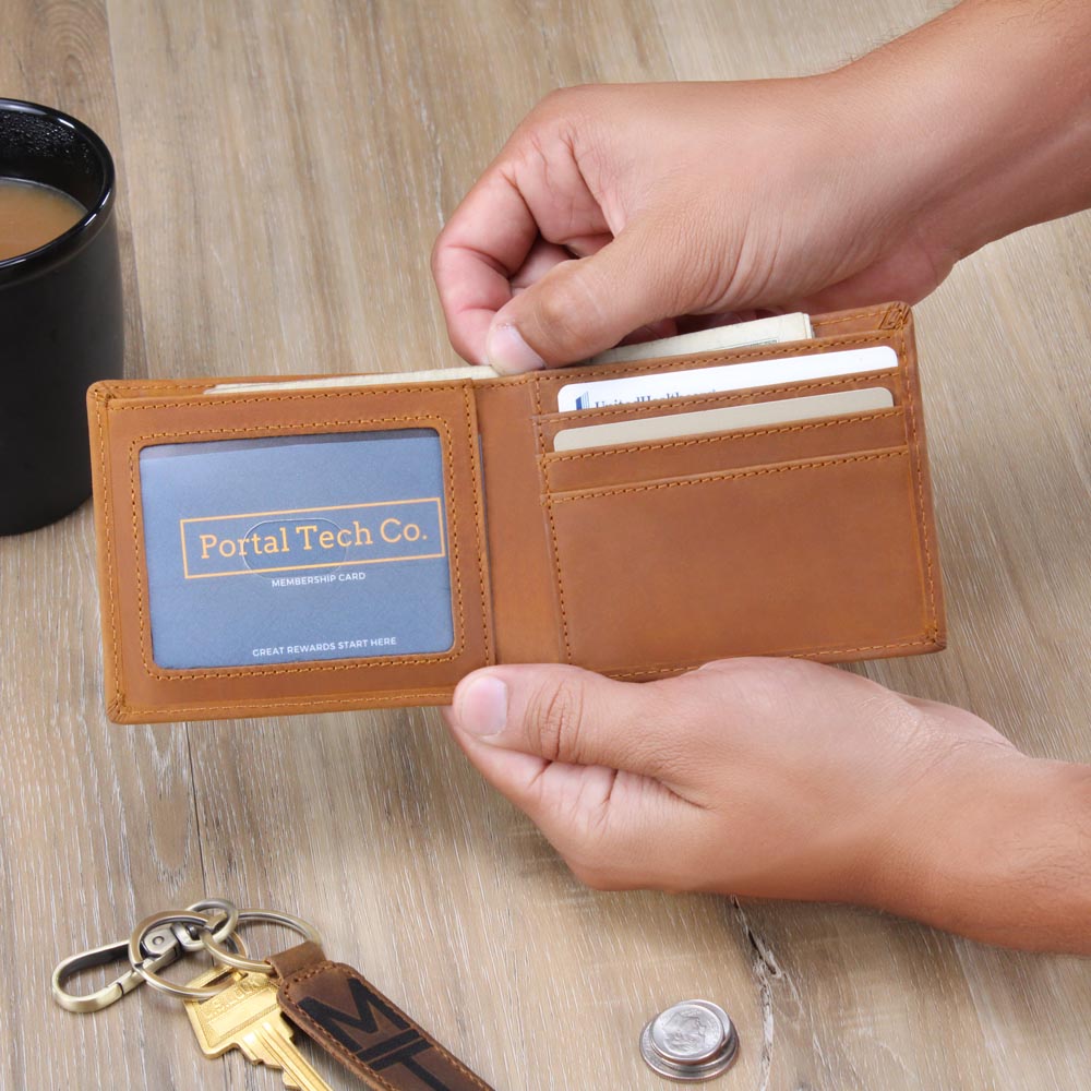 Carry My Love - Graphic Leather Wallet