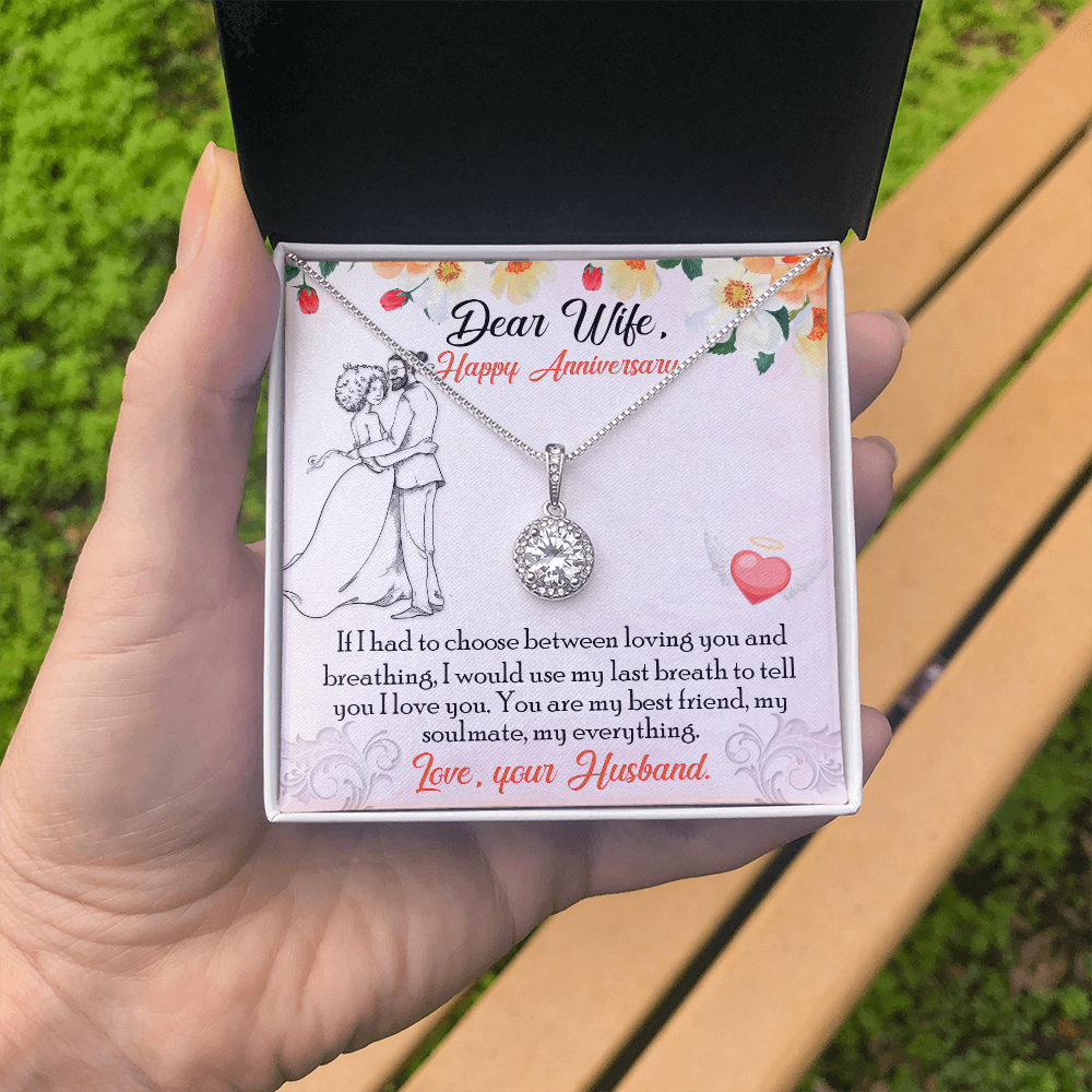 happy anniversary for wife - Eternal Hope Necklace