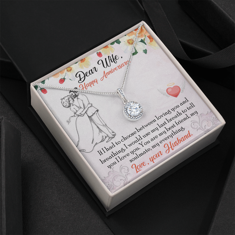 happy anniversary for wife - Eternal Hope Necklace