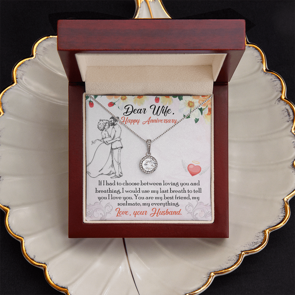 happy anniversary for wife - Eternal Hope Necklace