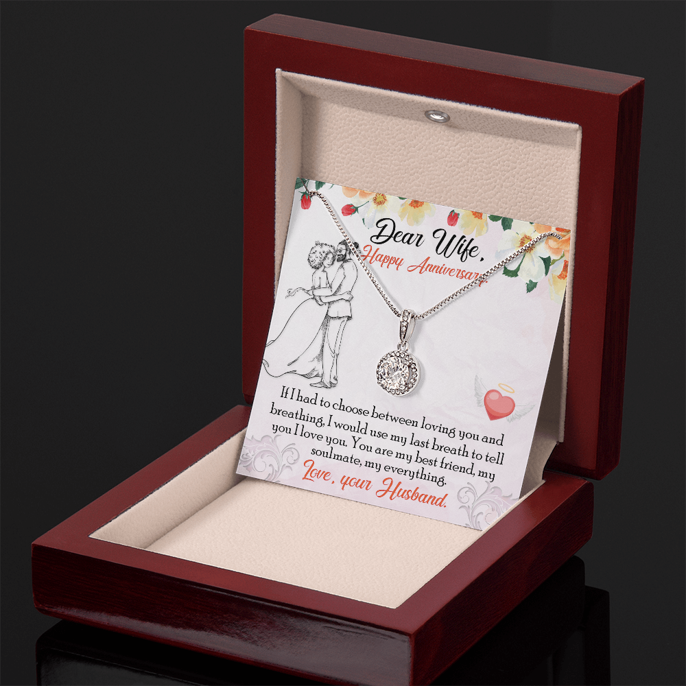 happy anniversary for wife - Eternal Hope Necklace