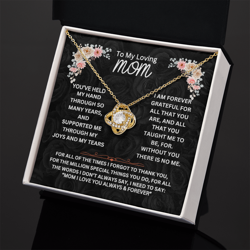 Heartfelt Gift Set for Mom – Mother's Day Necklace She'll Love