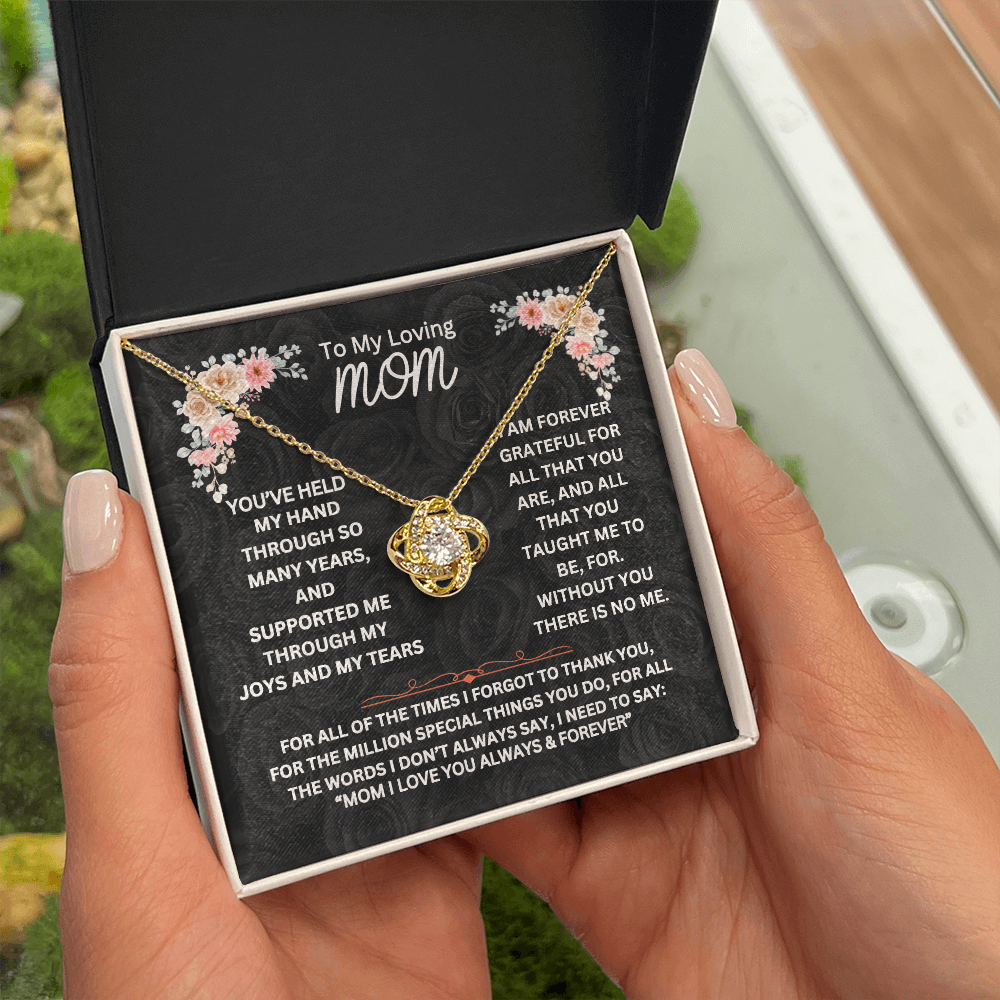 Heartfelt Gift Set for Mom – Mother's Day Necklace She'll Love