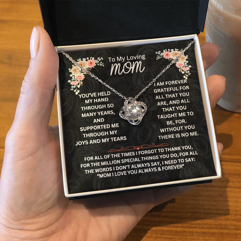 Heartfelt Gift Set for Mom – Mother's Day Necklace She'll Love