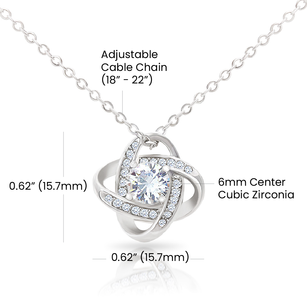 Soulmate Gift Set for Her – Love Necklace, Gift Box & Message Card