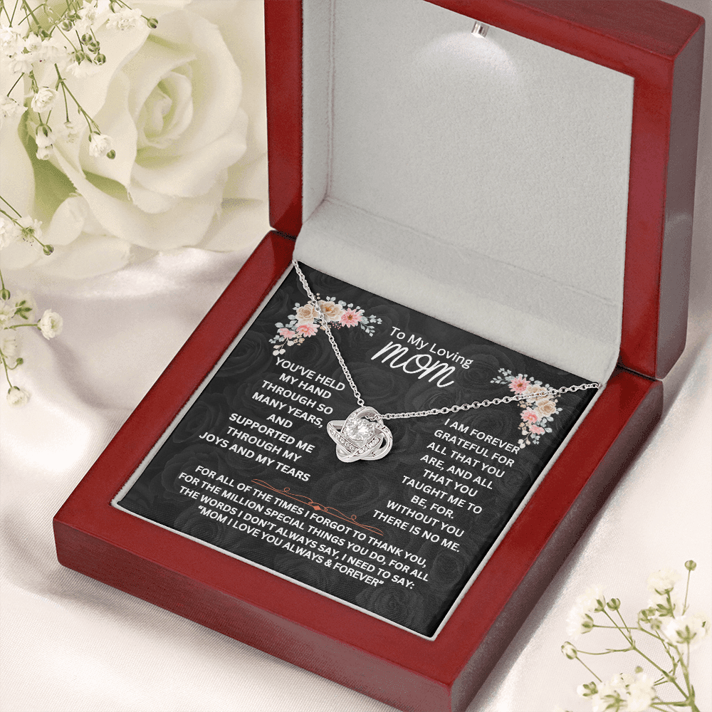 Heartfelt Gift Set for Mom – Mother's Day Necklace She'll Love