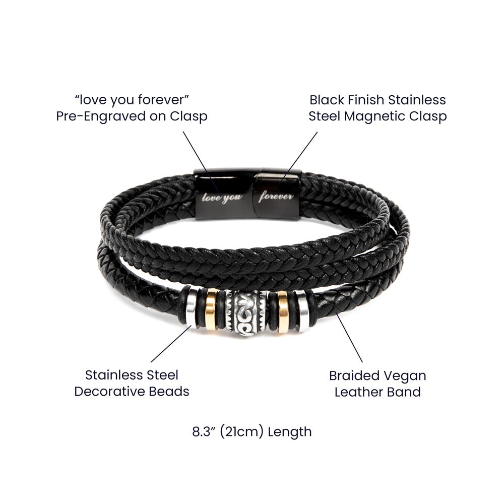 Every beat - Love You Forever Bracelet