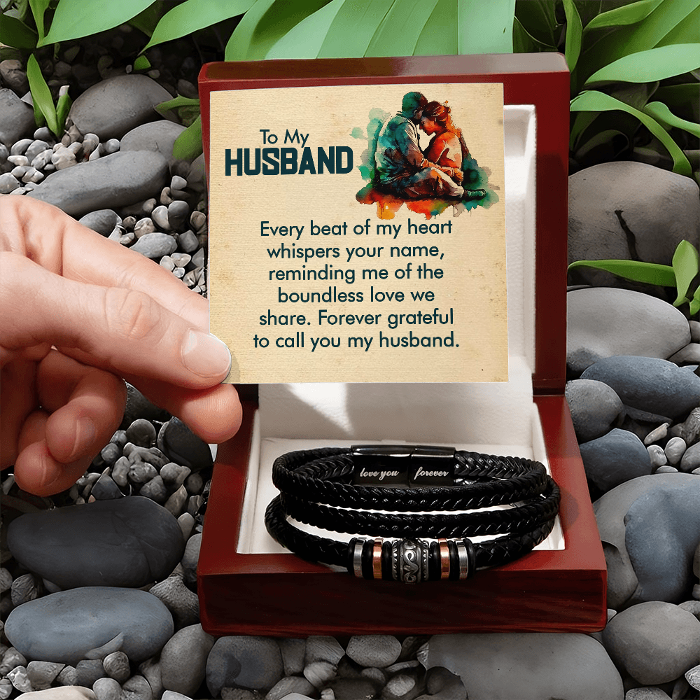 Every beat - Love You Forever Bracelet