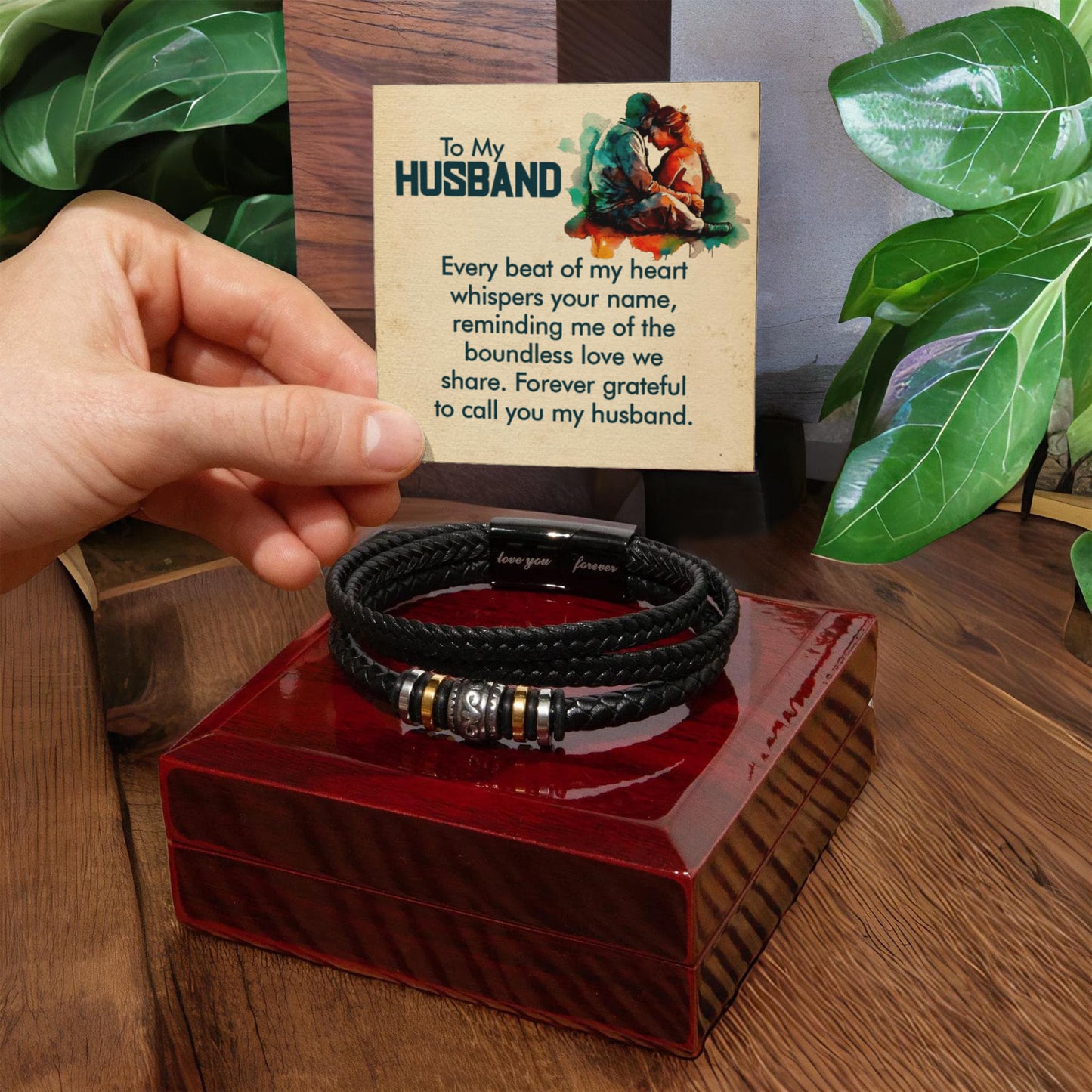 Every beat - Love You Forever Bracelet