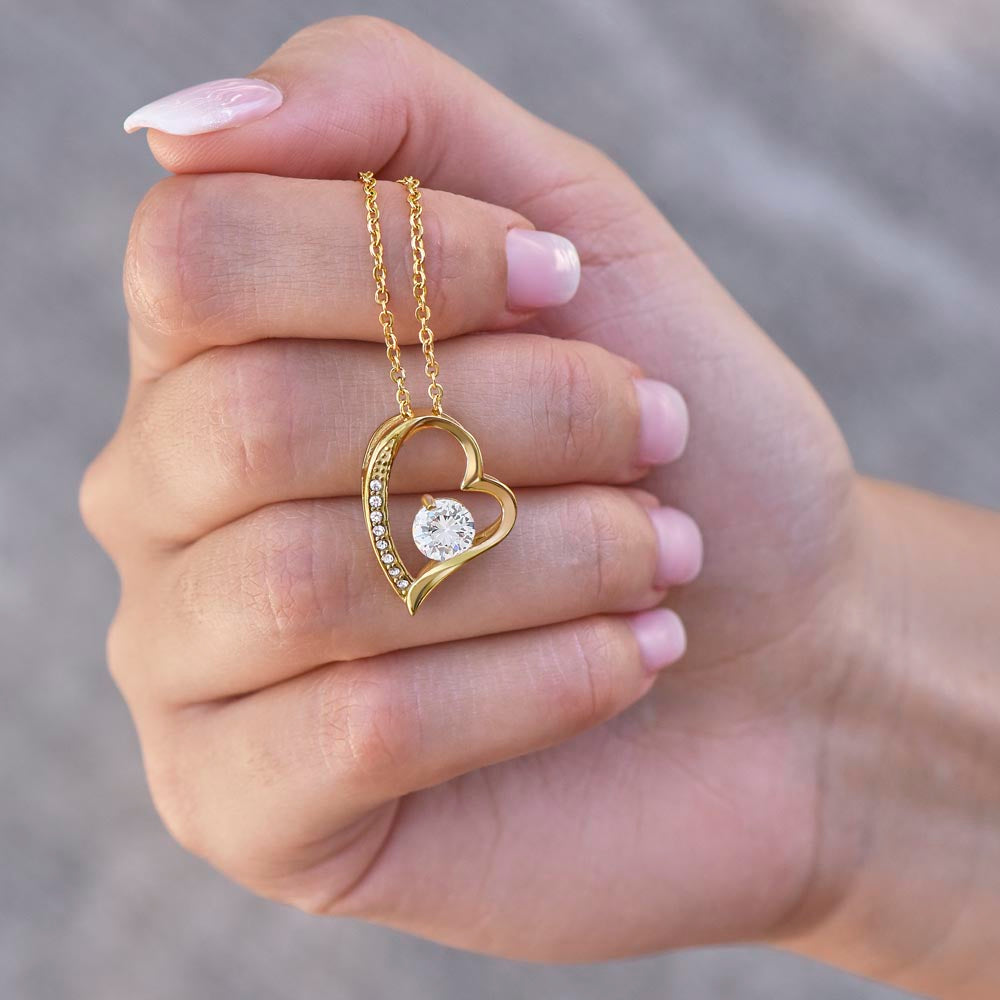 To My Wife – “I Love You Always & Forever” Necklace Gift Set