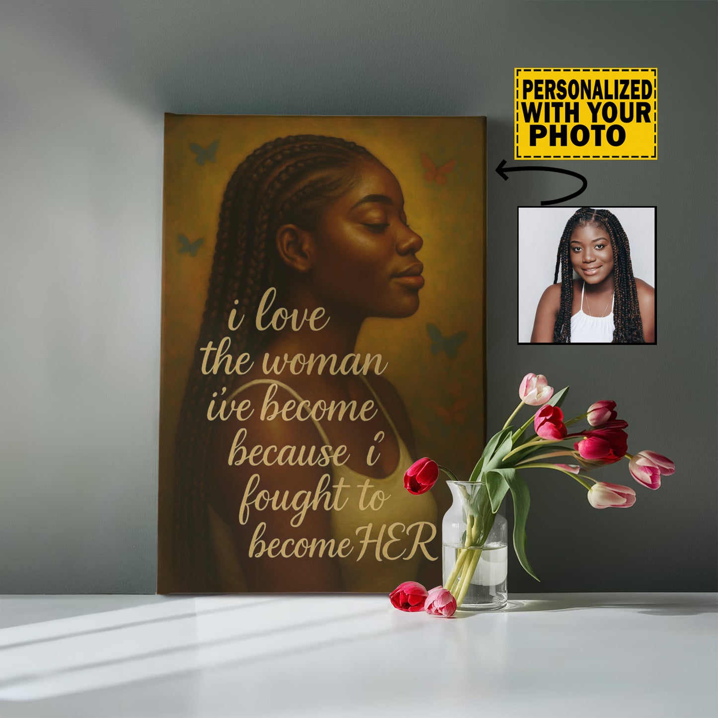 16"x20" Wrapped Canvas – Turn Your Photo Into a Powerful Portrait