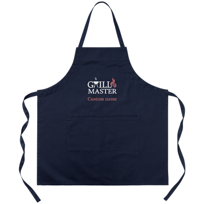 100_Cottom_-__Custom_name_Apron_-Grill__Navy_Transparent_Mockup.png