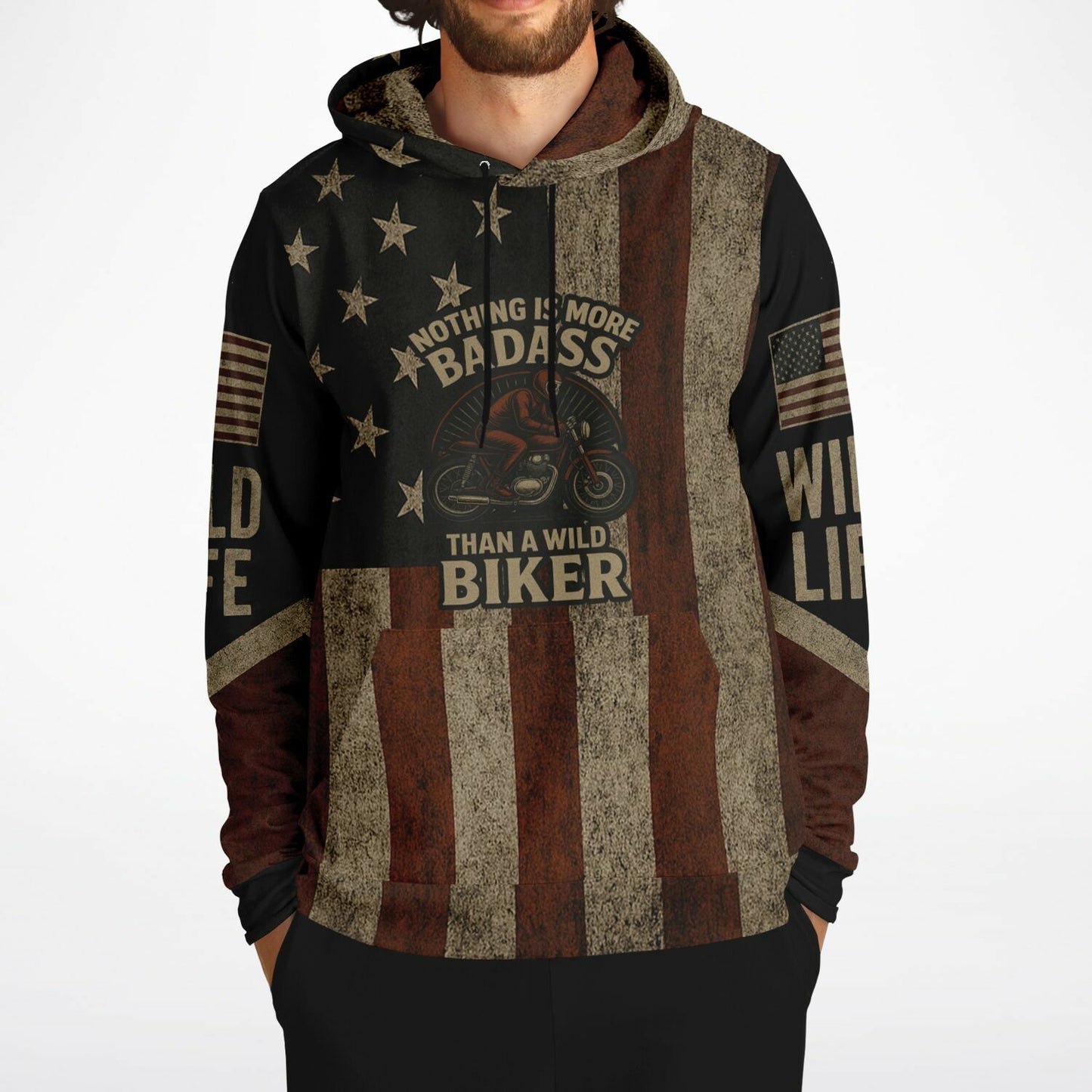 Wild Biker" – Premium Hoodie