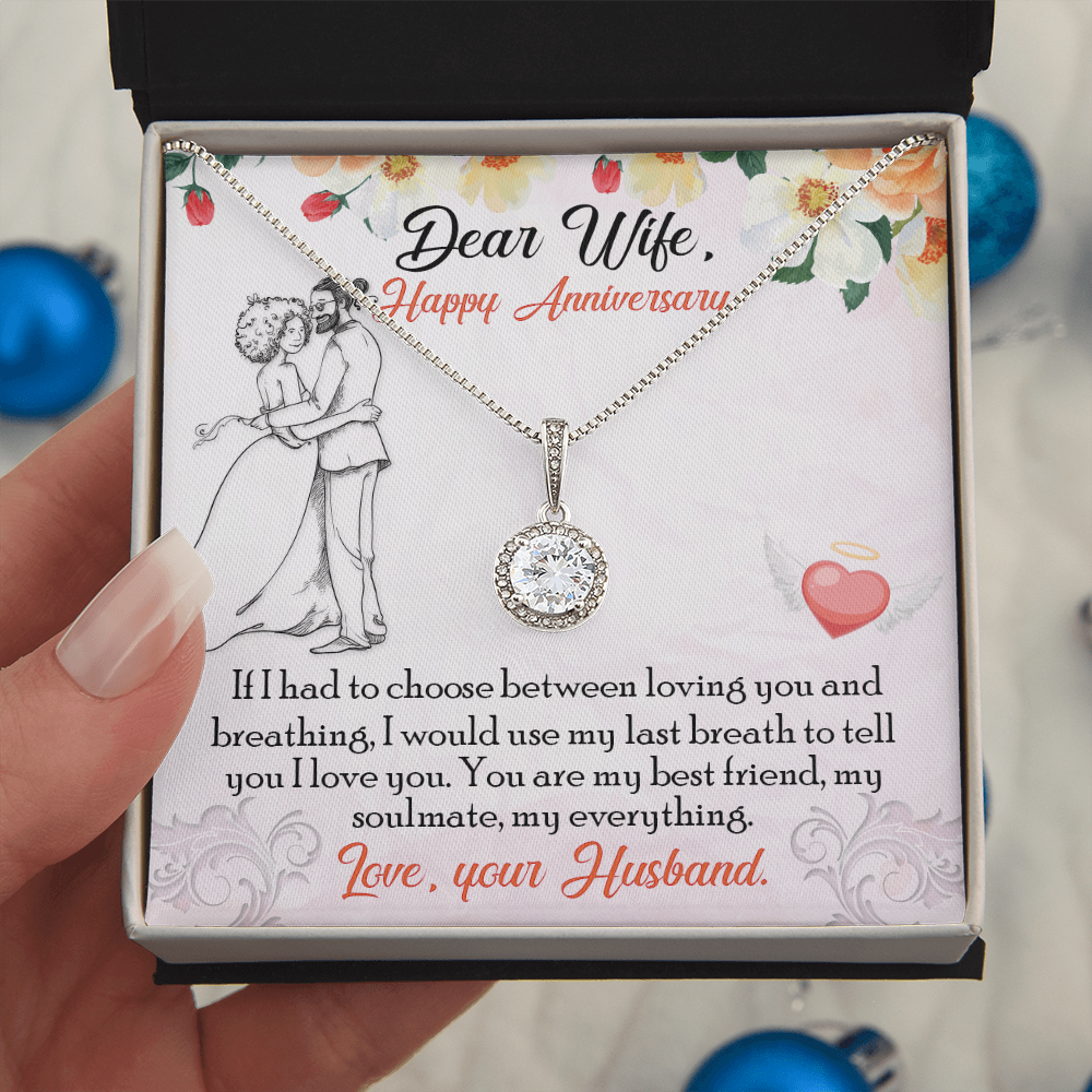 happy anniversary for wife - Eternal Hope Necklace