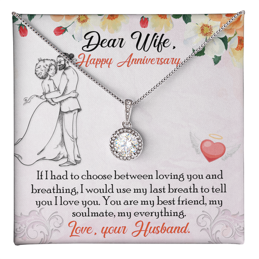happy anniversary for wife - Eternal Hope Necklace