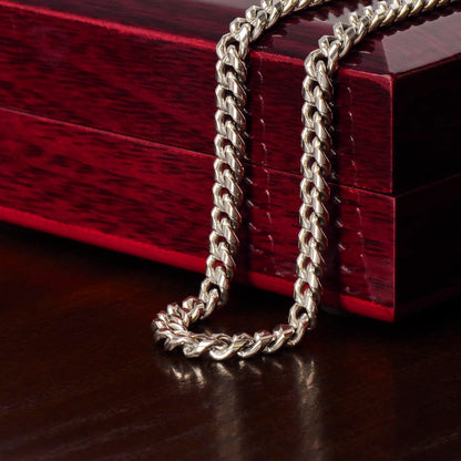 Promise Necklace for Him – Meaningful Gift Set = Message card & Gift Box