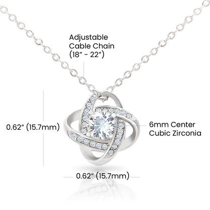 Soulmate Gift Set for Her – Love Necklace, Gift Box & Message Card