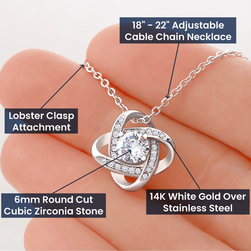 Soulmate Gift Set for Her – Love Necklace, Gift Box & Message Card