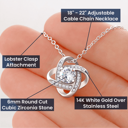 Soulmate Gift Set for Her – Love Necklace, Gift Box & Message Card