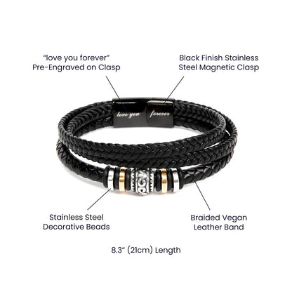 To My Soulmate – “Love You Forever” Bracelet Gift Set with Message Card