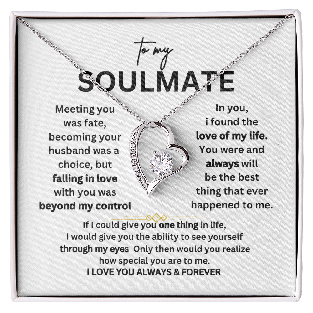 To My SOULMATE - I Love You Always & Forever  - Gift Set