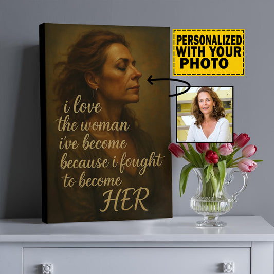 16"x20" Wrapped Canvas – Turn Your Photo Into a Powerful Portrait