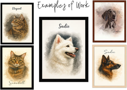 16"x20" Custom Pet Canvas – Your Pet Photo as Art (Ready to Hang)