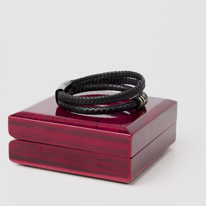 Love You Forever” Bracelet Gift Set for Husband – Includes Message Card